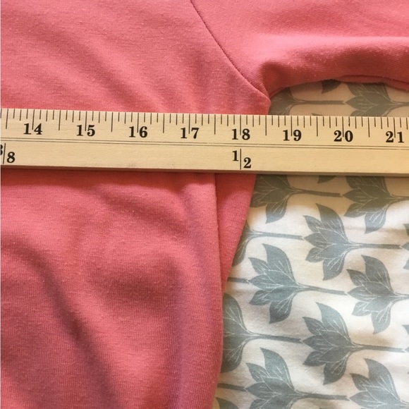 2 Mock Turtlnecks Bundled Together Short sleeve purple / coral Like new worn 1X - Picture 6 of 9